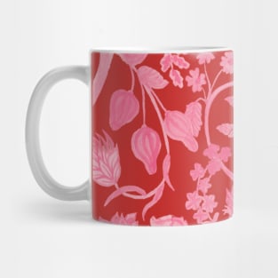 Chinese Baby Pink Floral Pattern - Hong Kong Summer Flowers Mug